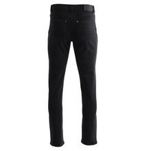 Load image into Gallery viewer, Eddie Tapered Leg Black Jeans