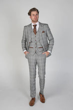 Load image into Gallery viewer, Francis Grey Three Piece Suit