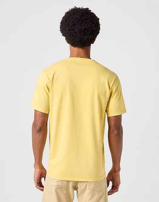 Wrangler Graphic Varsity Yellow Tee