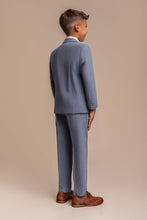 Load image into Gallery viewer, Wells Blue Boys 3 Piece Suit