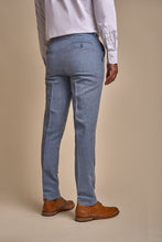 Load image into Gallery viewer, Wells Blue 3 Piece suit for hire