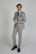 Load image into Gallery viewer, Hugo Grey 3 Piece Suit