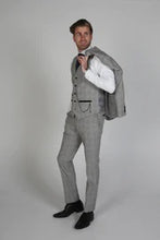 Load image into Gallery viewer, Hugo Grey 3 Piece Suit