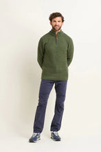 Load image into Gallery viewer, Khaki Quarter Zip Jumper
