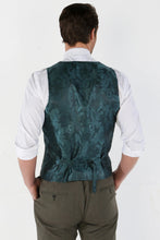 Load image into Gallery viewer, Sage Green Jacket & Waistcoat - Navy Trousers