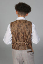 Load image into Gallery viewer, Boy's Leo Beige 3 Piece Suit
