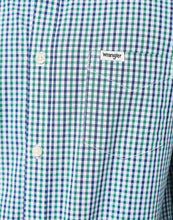 Load image into Gallery viewer, Wrangler long sleeve 1 pocket navy and green shirt