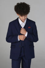 Load image into Gallery viewer, Mark Blue Boys 3 Piece Suit