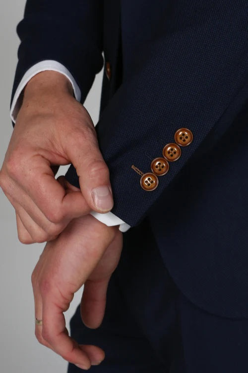 Mayfair Navy 3 Piece Suit