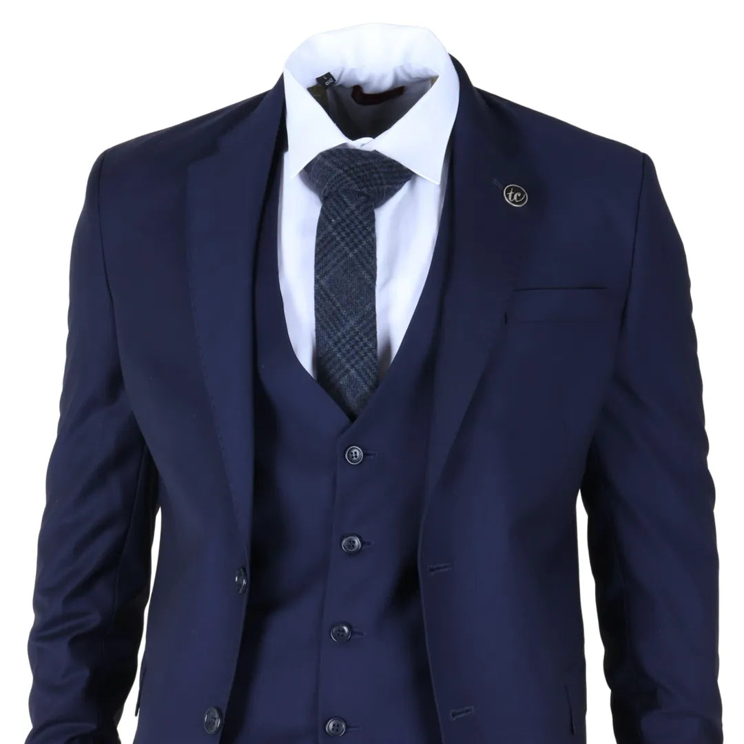 MJ's Navy 3 Piece Suit