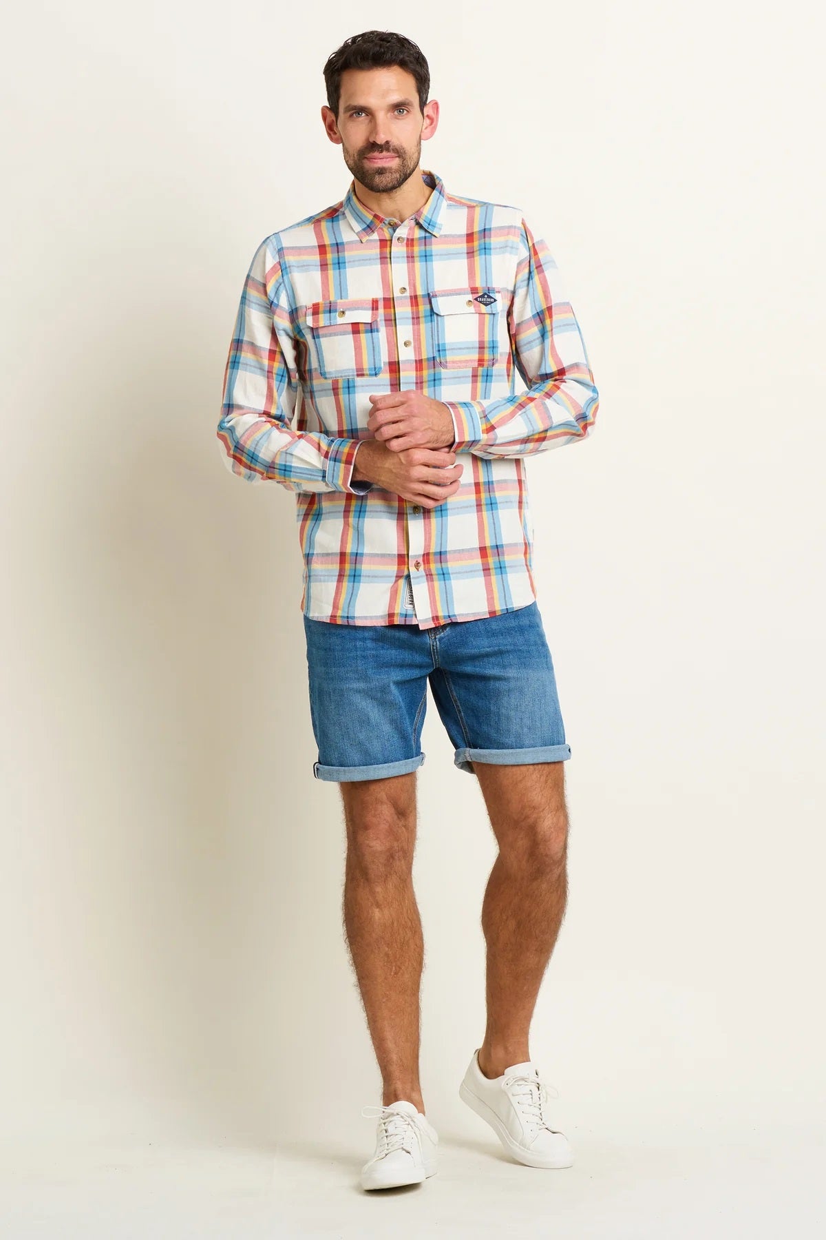 Multi Checked LS Shirt