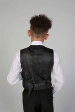 Load image into Gallery viewer, Parker Black Boys 3 Piece Suit