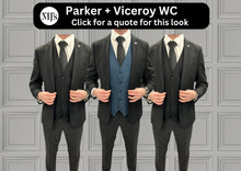 Load image into Gallery viewer, Parker Black with Viceroy Waistcoat + Parker Black Wedding Quotation