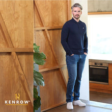 Load image into Gallery viewer, Brodie LS Polo Navy