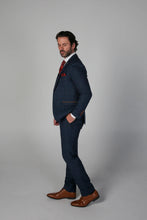 Load image into Gallery viewer, Scott Navy 3 Piece Suit