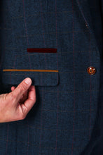 Load image into Gallery viewer, Scott Navy 3 Piece Suit