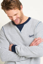 Load image into Gallery viewer, Stripe Crew Neck Sweatshirt