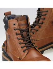 Load image into Gallery viewer, Wrangler Nevada Turquoise Shell Brown Boot