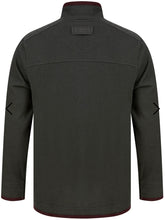 Load image into Gallery viewer, Tokyo Cotton Pique Half Zip Black