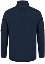 Load image into Gallery viewer, Tokyo Cotton Pique Half Zip Indigo