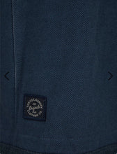 Load image into Gallery viewer, Tokyo Cotton Pique Half Zip Indigo