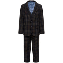 Load image into Gallery viewer, Boy's Otis Check 3 Piece Suit