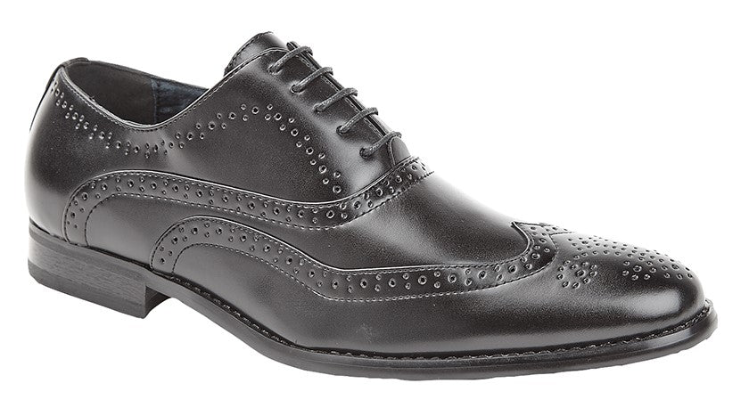 Black Goor Formal Shoe M370 - MJ's Menswear Derry
