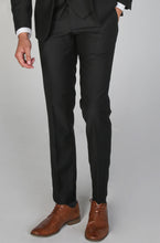 Load image into Gallery viewer, Parker Black Trouser