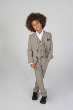 Load image into Gallery viewer, Boy's Ralph Beige 3 Piece Suit