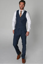 Load image into Gallery viewer, Hamley's Navy 3 Piece Suit - MJ's Menswear Derry