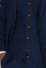 Load image into Gallery viewer, Mayfair Blue 3 Piece Suit - MJ's Menswear Derry