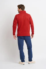 Burgandy 1/4 Zip Sweat