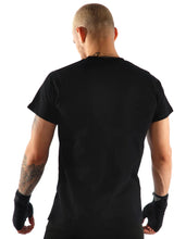 Load image into Gallery viewer, KRONK Detroit T Shirt Black with Charcoal print - MJ's Menswear Derry