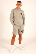 Load image into Gallery viewer, Kronk One Colour Gloves Zip Jacket with Towelling Applique Logo Sports Grey - MJ's Menswear Derry