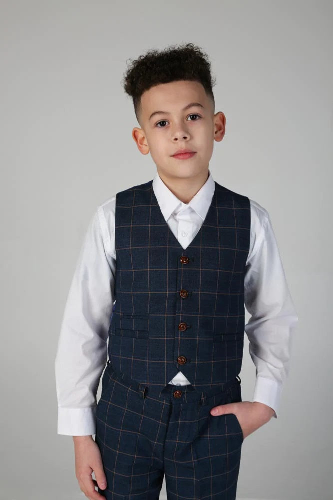 Hamleys Navy Boys 3 Piece Suit