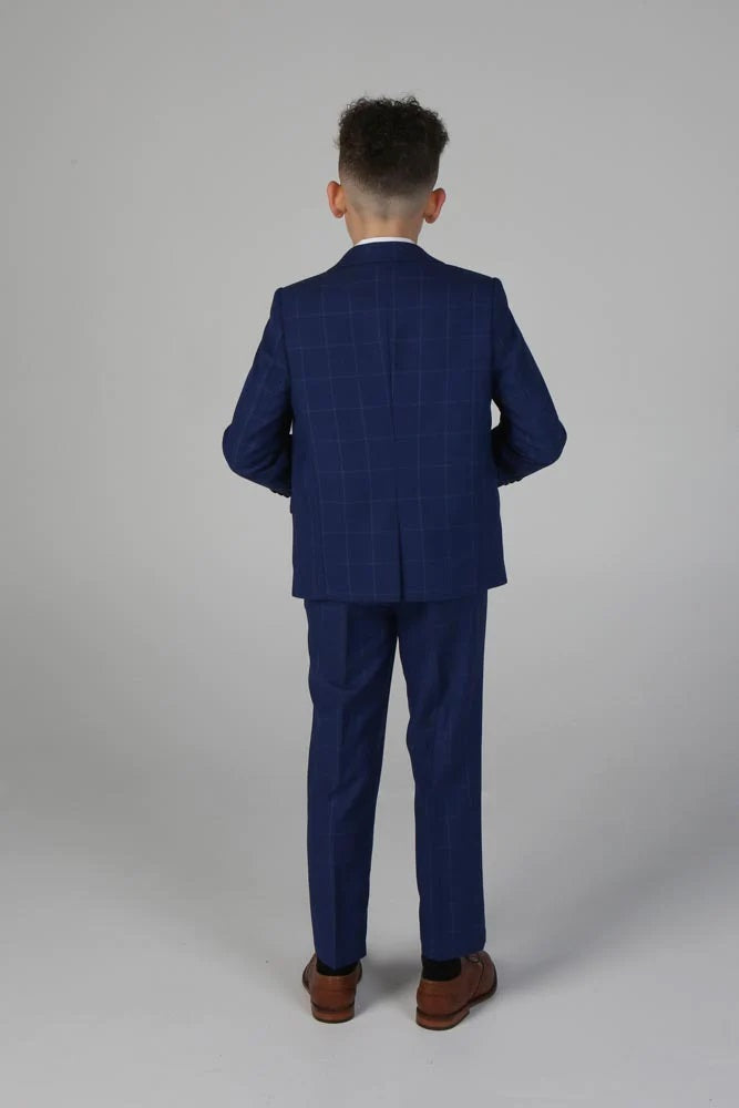 Rover Blue Boys 3 Piece Suit