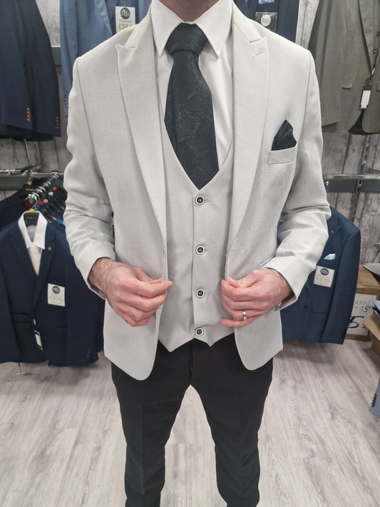Martin Stone Suit with black trousers