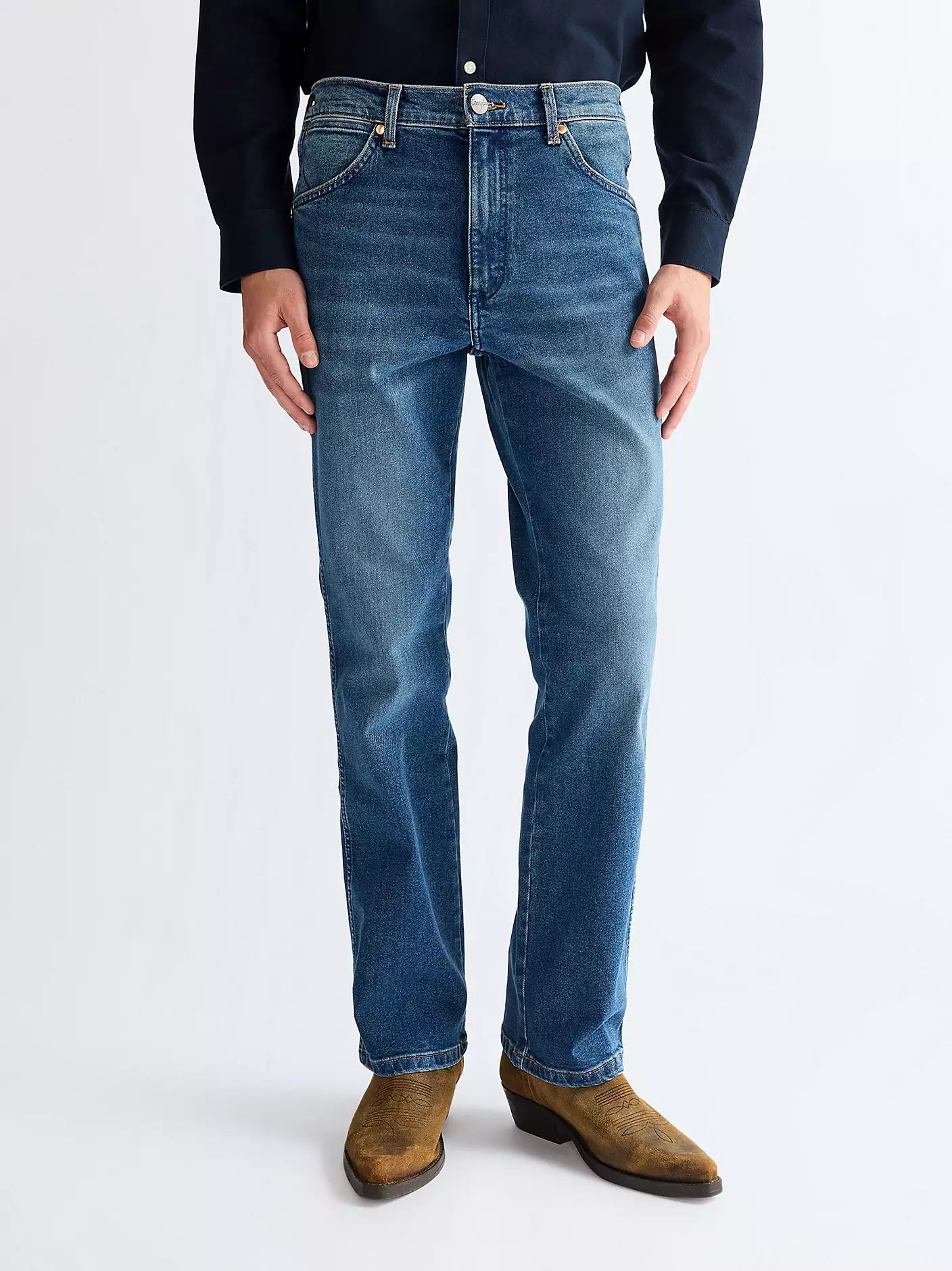 Wrangler Wrancher Bootcut Jean - Old Habits