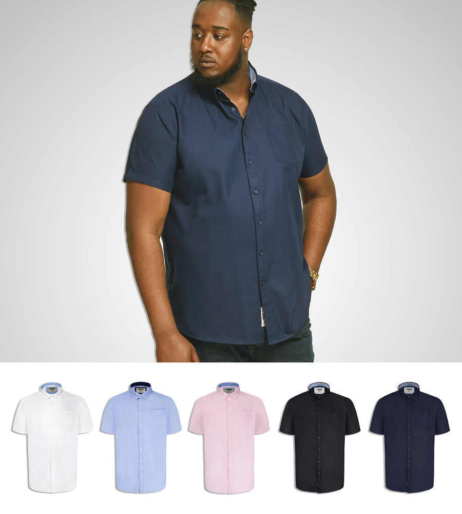 James SS Oxford Navy Shirt