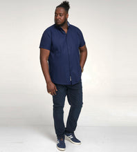 Load image into Gallery viewer, James SS Oxford Navy Shirt
