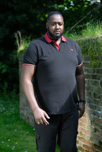 Load image into Gallery viewer, Chester Black Polo
