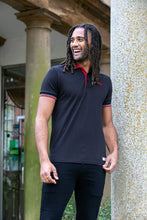 Load image into Gallery viewer, Chester Black Polo
