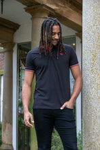 Load image into Gallery viewer, Chester Black Polo

