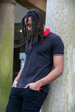Load image into Gallery viewer, Chester Black Polo
