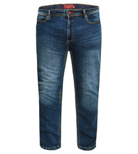 Load image into Gallery viewer, Ambrose Tapered Leg Stonewash Jeans
