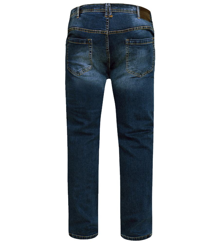 Ambrose Tapered Leg Stonewash Jeans