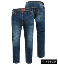 Load image into Gallery viewer, Ambrose Tapered Leg Stonewash Jeans
