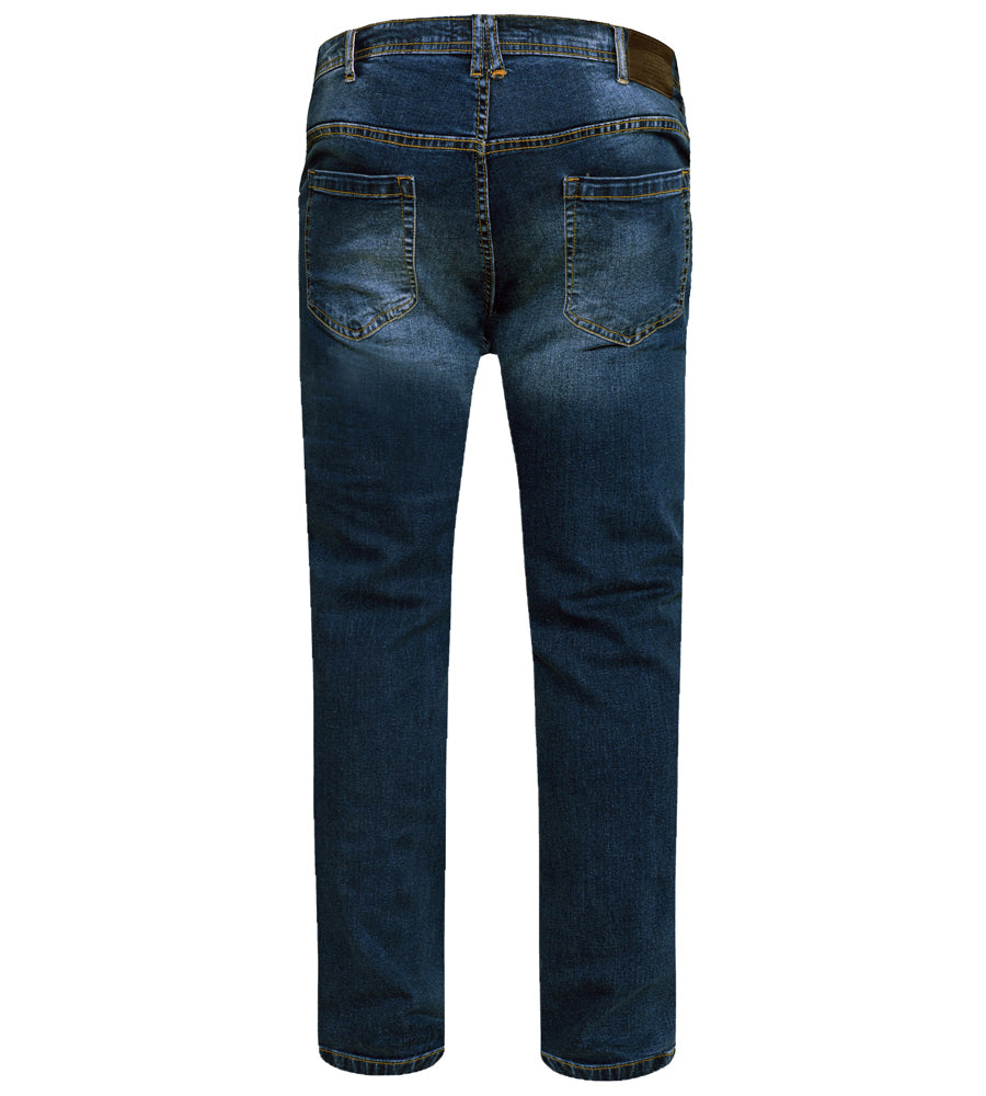 Ambrose Tapered Leg Stonewash Jeans
