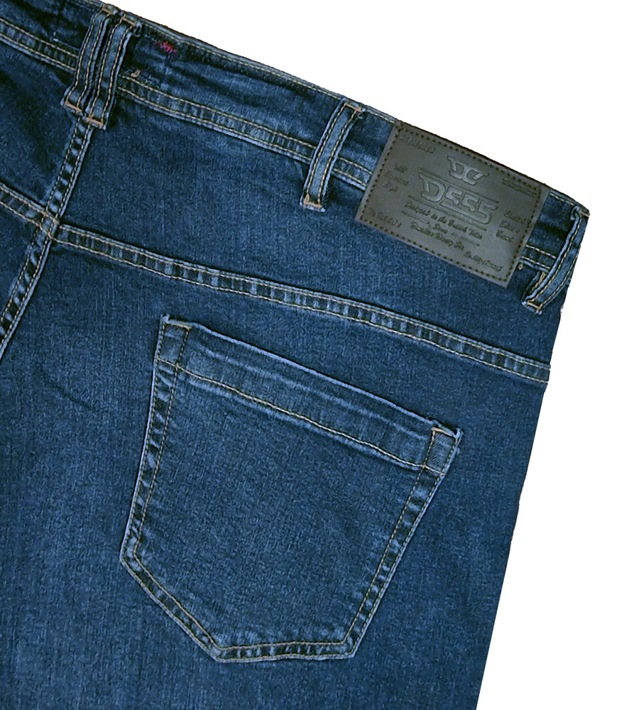 Ambrose Tapered Leg Stonewash Jeans