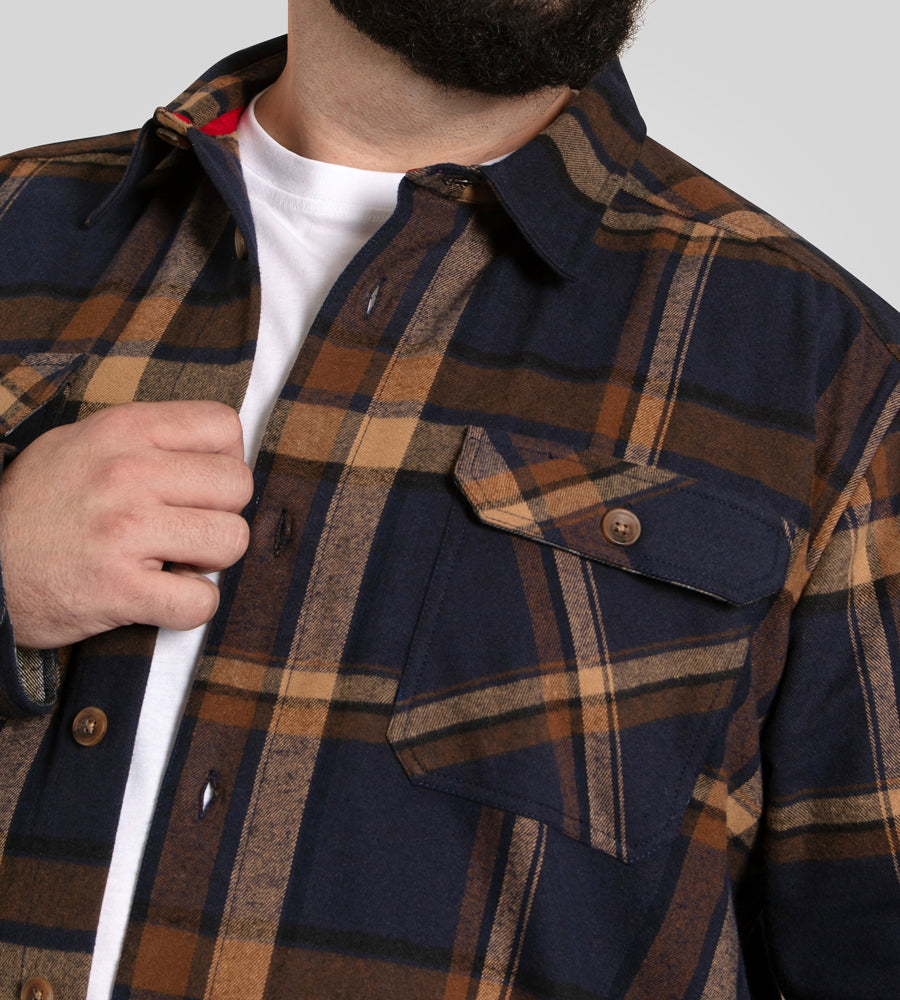 Aldershot Overshirt Brown